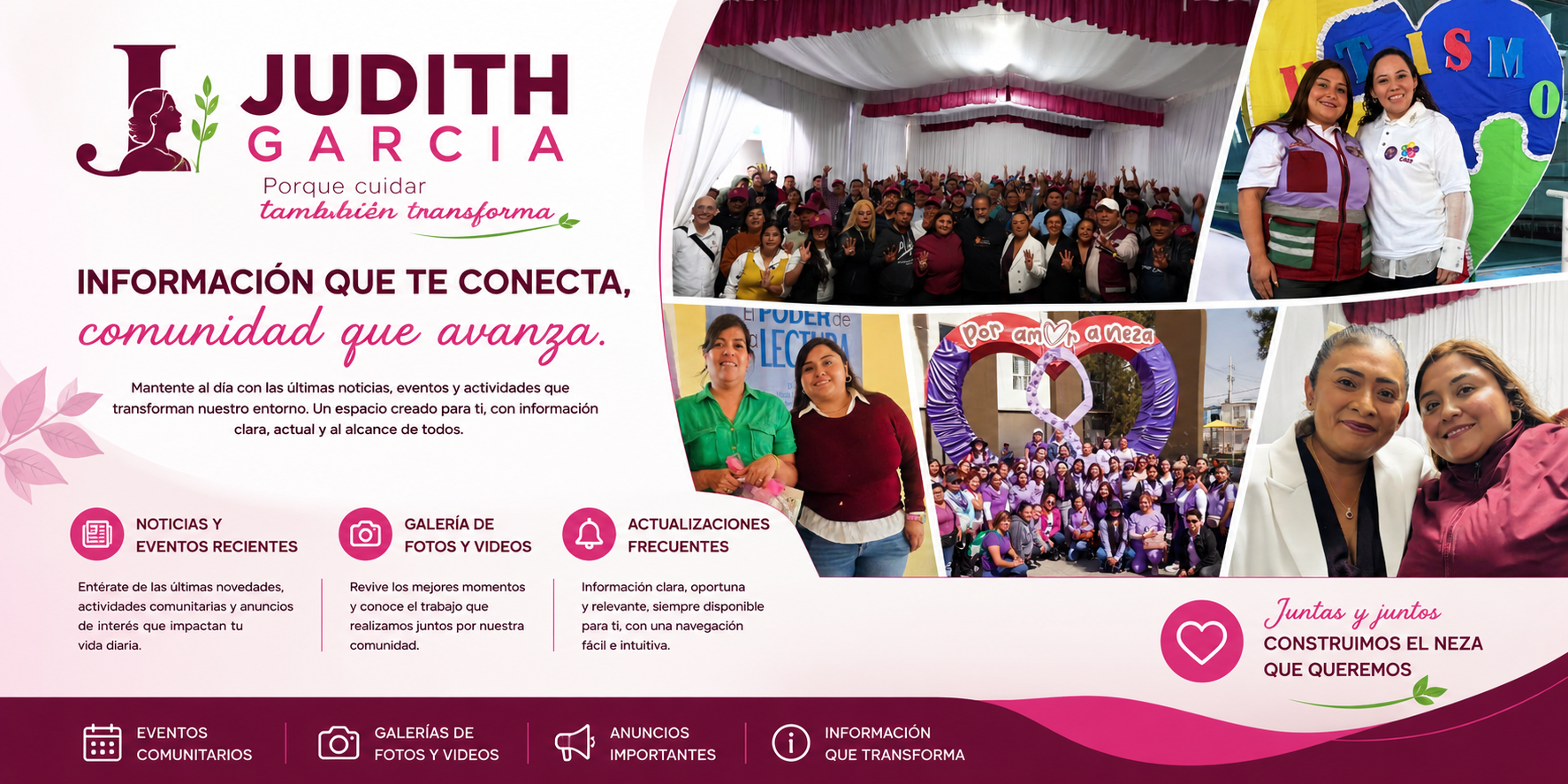 Noticias y Eventos Relevantes de Judith García